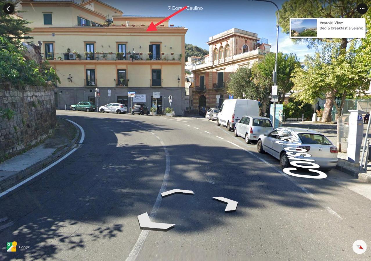 Vesuvio View Bed & Breakfast Vico Equense Bagian luar foto