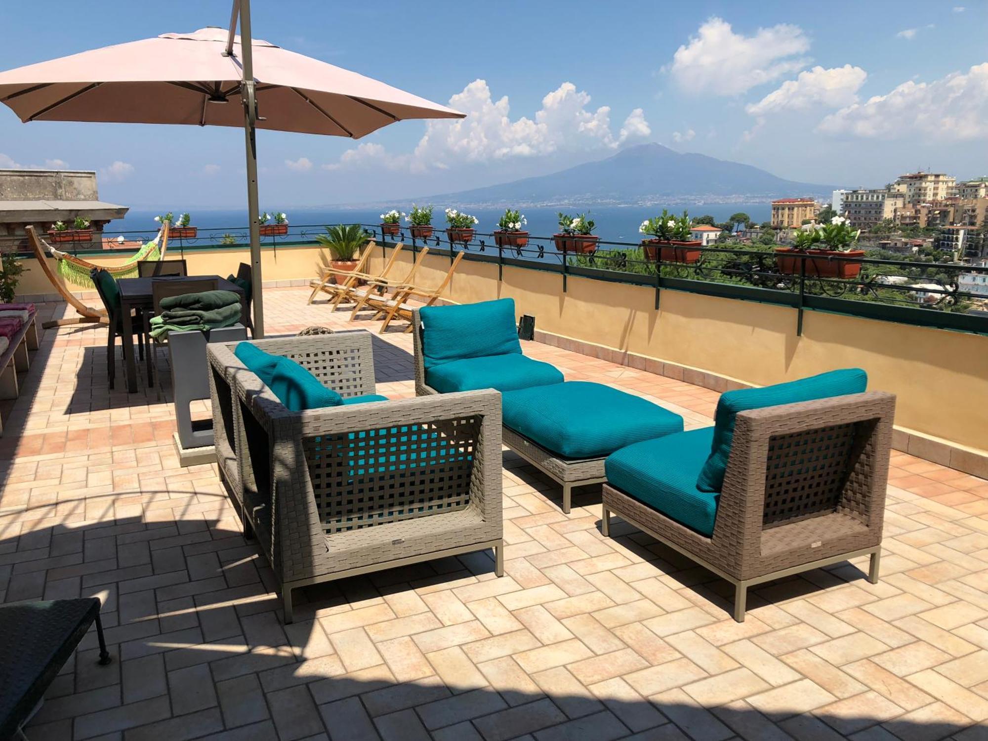 Vesuvio View Bed & Breakfast Vico Equense Bagian luar foto